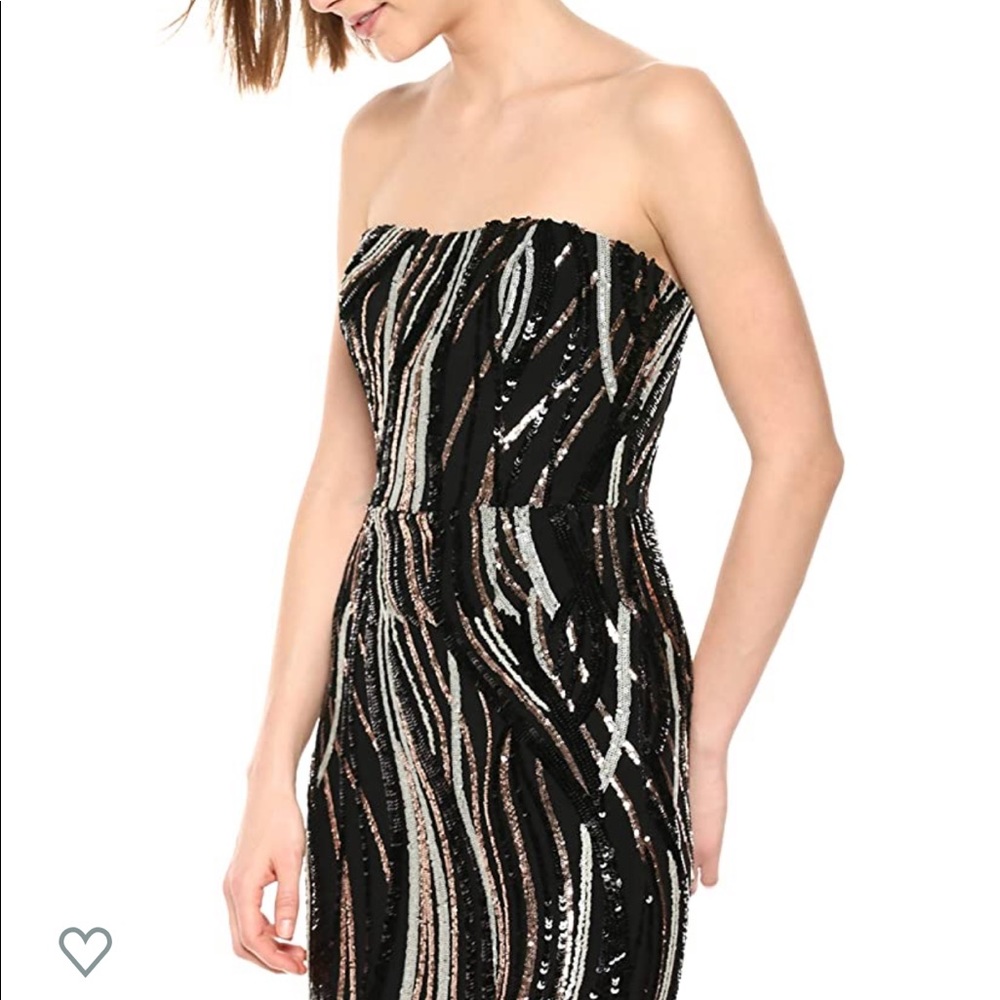 *NEW* Dress the Population Claire Swirl Sequin
